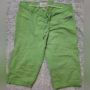 Abercrombie & Fitch Lime Green Joggers